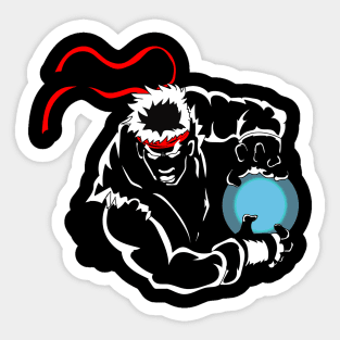 Ryu Hadoken Sticker